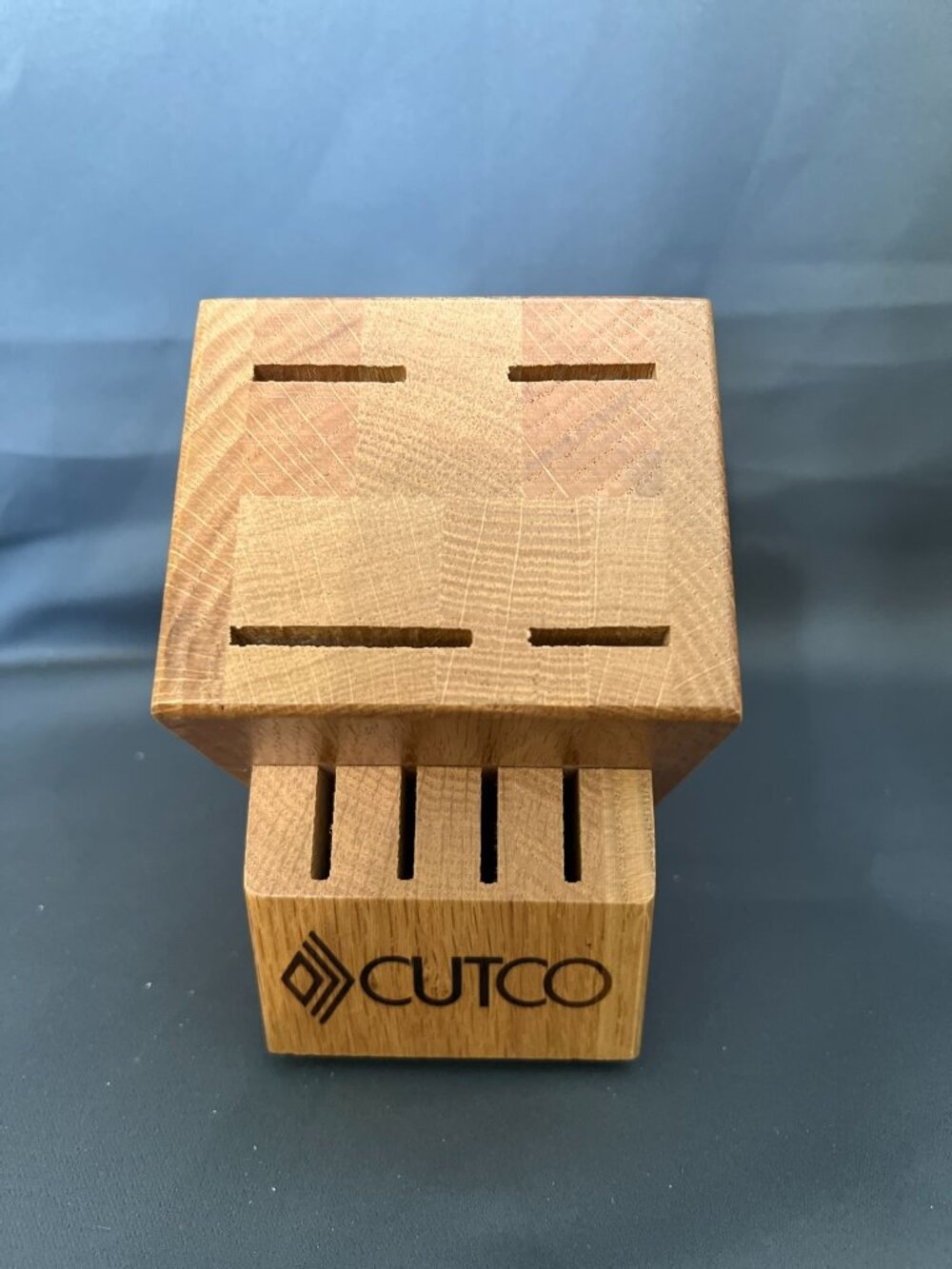 Cutco Wooden Knife Block Storage Stand With 11 Slots Durable